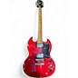 Used Epiphone SG TRIBUTE Crimson Red Trans Solid Body Electric Guitar thumbnail