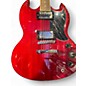Used Epiphone SG TRIBUTE Crimson Red Trans Solid Body Electric Guitar