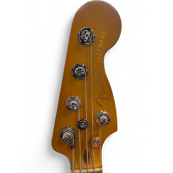 Used Fender American Ultra II Jazz Bass V Avalanche Electric Bass Guitar