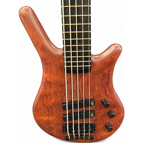 Used Warwick Masterbuilt Thumb NT 5-String Natural Electric Bass Guitar