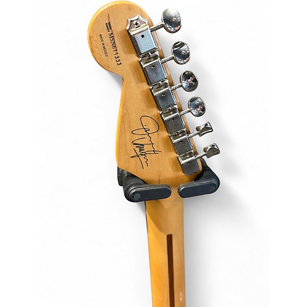 Used Fender Artist Series Jimmie Vaughan Tex-Mex Stratocaster 2 Color Sunburst Solid Body Electric Guitar