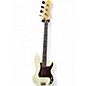 Used Fender American Standard Precision Bass Olympic White Electric Bass Guitar thumbnail