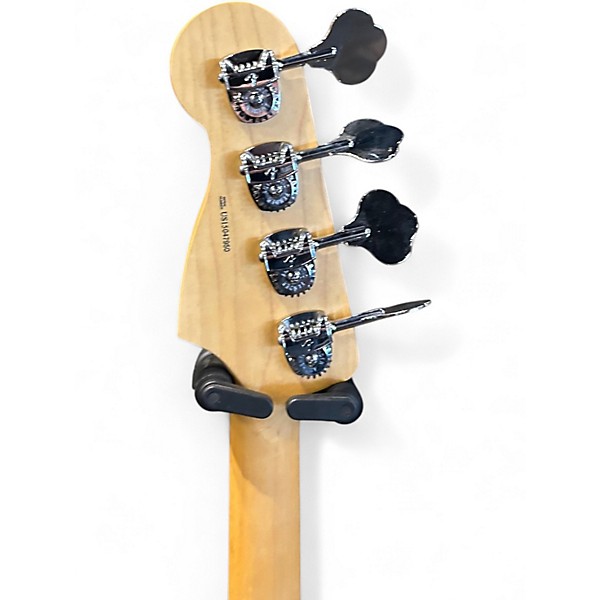 Used Fender American Standard Precision Bass Olympic White Electric Bass Guitar