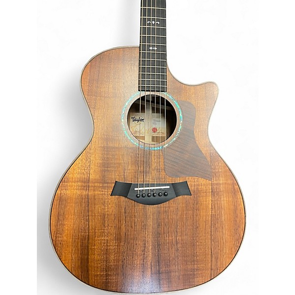 Used Taylor 724CE Natural Acoustic Electric Guitar