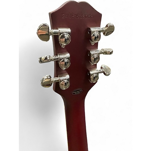 Used Epiphone Les Paul Traditional Pro IV Word Wine Red Solid Body Electric Guitar