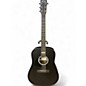 Used Martin D35JC Johnny Cash Left Handed Black Acoustic Guitar thumbnail