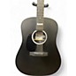 Used Martin D35JC Johnny Cash Left Handed Black Acoustic Guitar