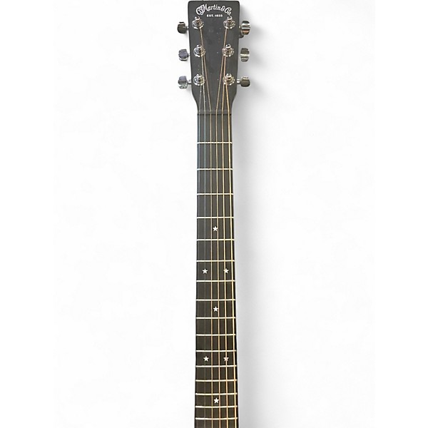 Used Martin D35JC Johnny Cash Left Handed Black Acoustic Guitar