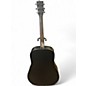 Used Martin D35JC Johnny Cash Left Handed Black Acoustic Guitar
