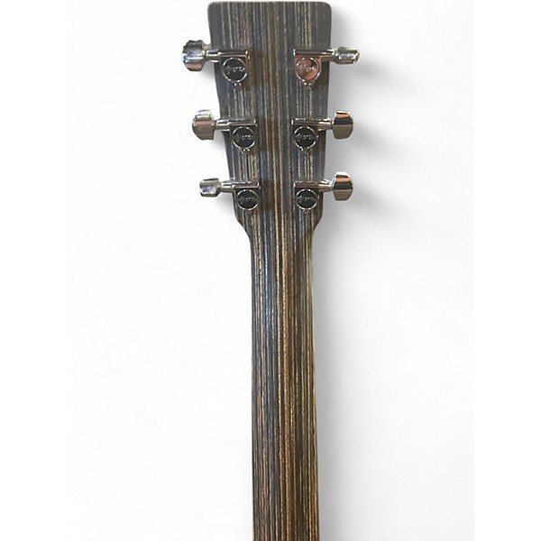 Used Martin D35JC Johnny Cash Left Handed Black Acoustic Guitar