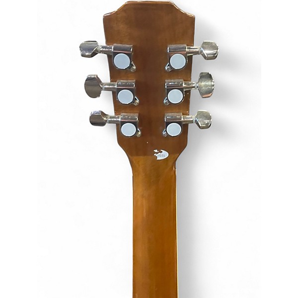 Used JN Guitars Solid Top Acoustic Brown Sunburst Acoustic Guitar