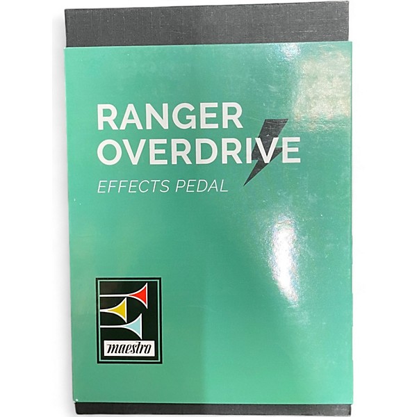 Used Maestro Ranger Overdrive Effect Pedal