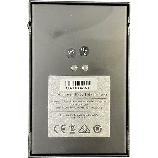 Used Maestro Comet Chorus Effect Pedal