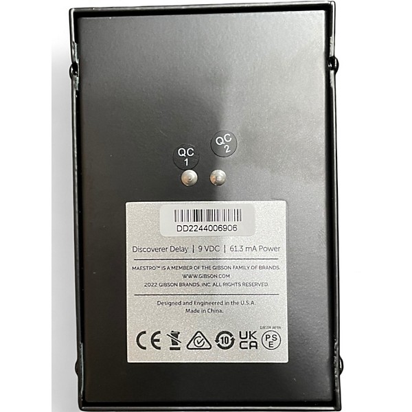 Used Maestro Discoverer Delay Effect Pedal