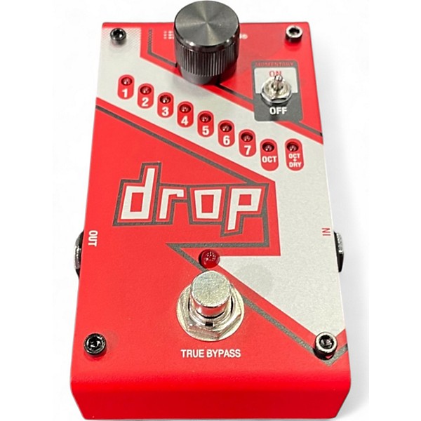 Used DigiTech The Drop Polyphonic Drop Tune Pitch-Shifter Effect Pedal