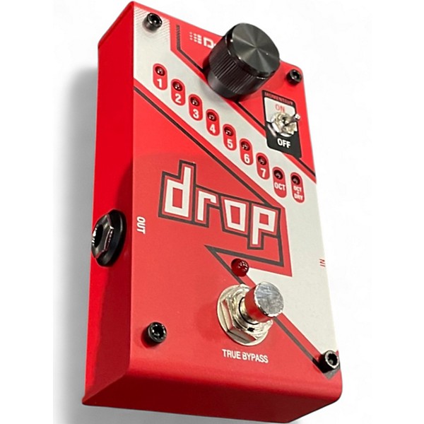 Used DigiTech The Drop Polyphonic Drop Tune Pitch-Shifter Effect Pedal