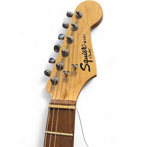 Used Squier Mini Affinity Stratocaster Pink Electric Guitar