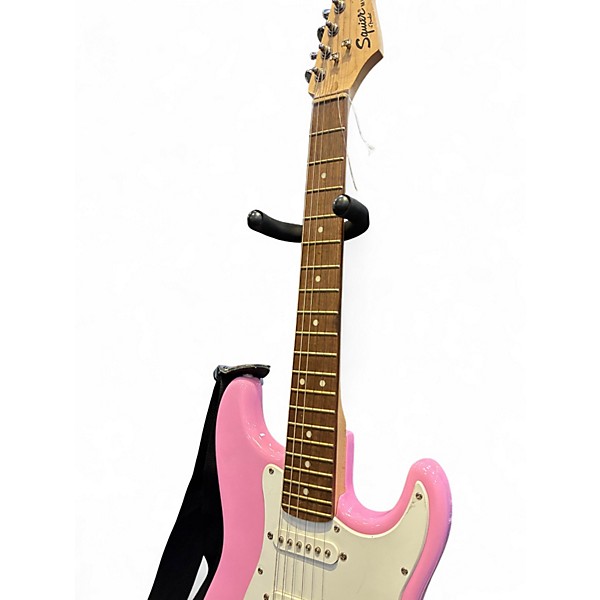 Used Squier Mini Affinity Stratocaster Pink Electric Guitar