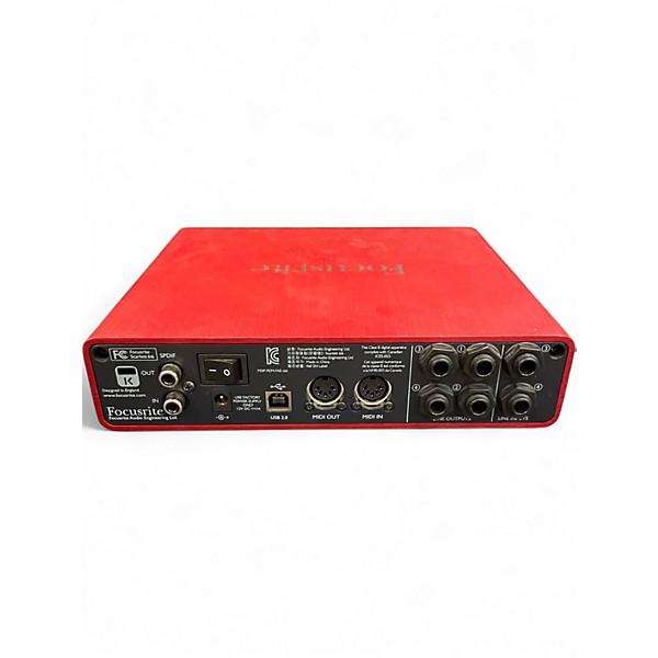Used Focusrite Scarlett 6i6 Audio Interface
