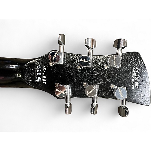 Used Jackson LM87 Black Solid Body Electric Guitar