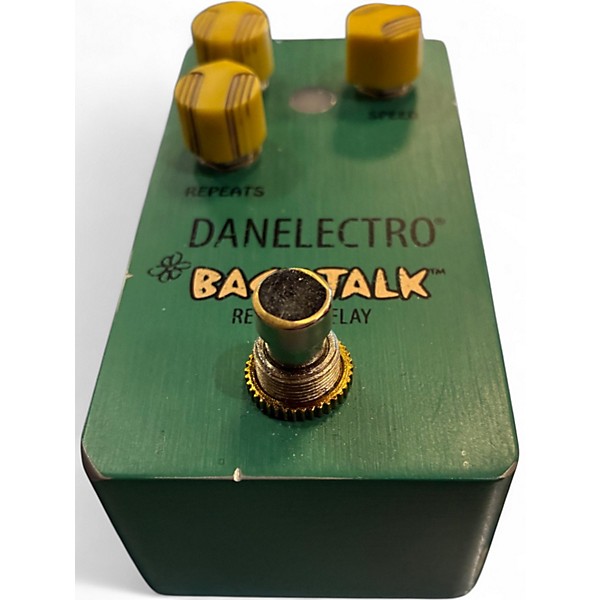 Used Danelectro Back Talk Reverse Delay Effect Pedal
