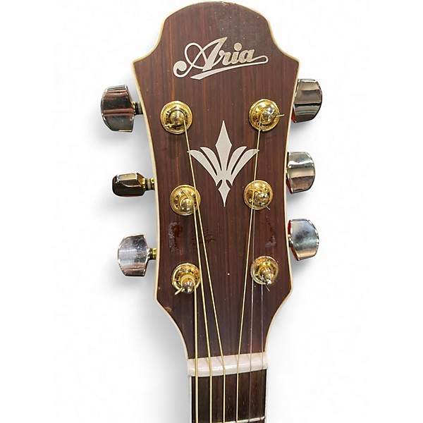 Used Aria MBA-31FM Black Acoustic Electric Guitar