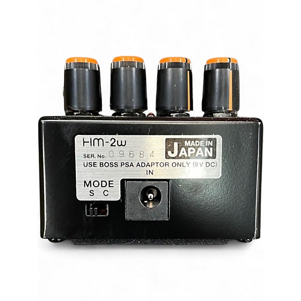 Used BOSS HM2W Heavy Metal Effect Pedal