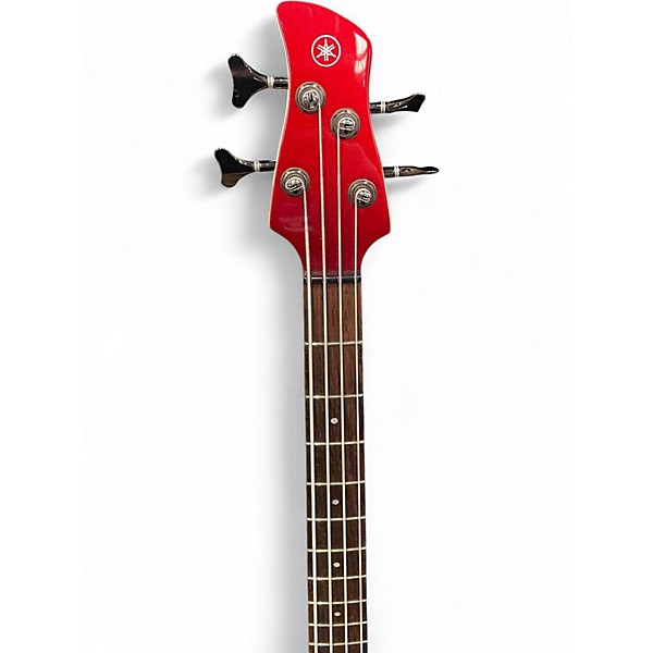 Used Yamaha TRBX304 Candy Apple Red Electric Bass Guitar