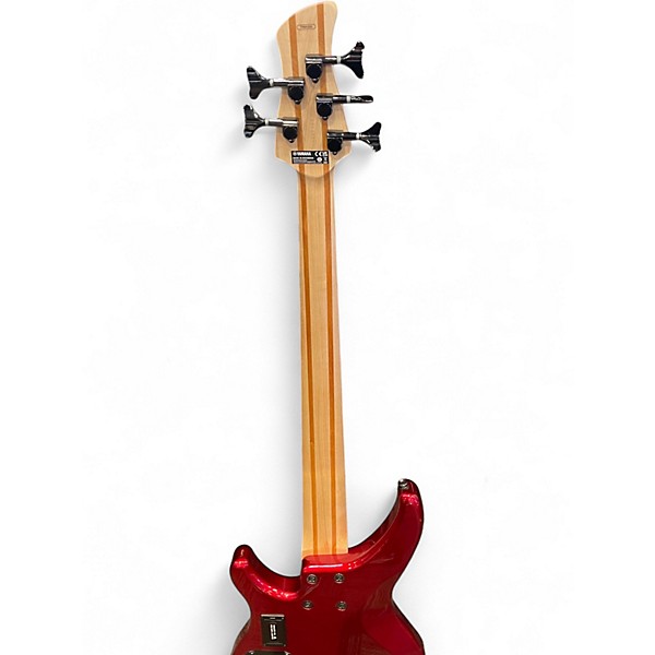 Used Yamaha TRBX305 Candy Apple Red Electric Bass Guitar