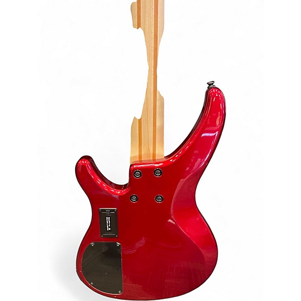 Used Yamaha TRBX305 Candy Apple Red Electric Bass Guitar
