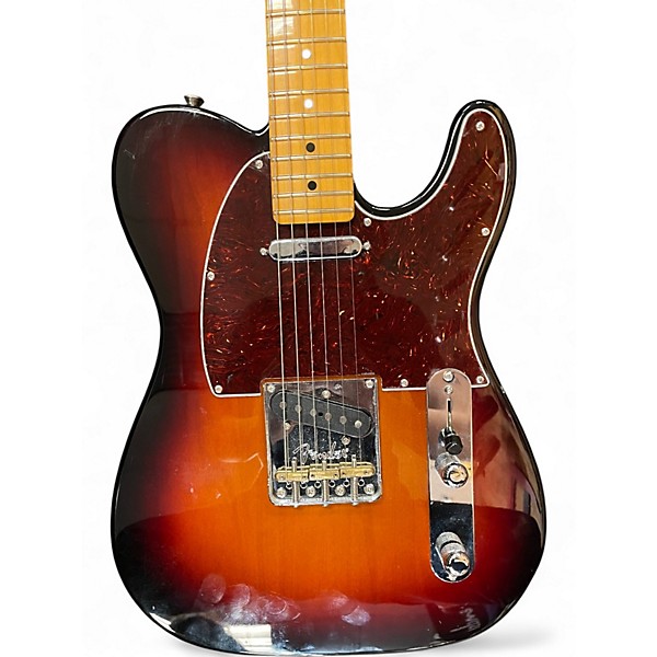 Used 2023 Fender American Professional II Telecaster 3 Tone Sunburst Solid Body Electric Guitar