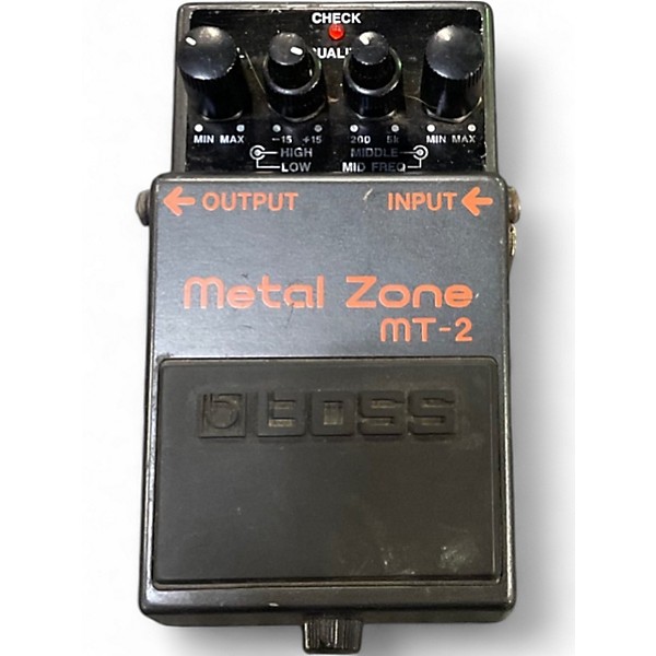 Used BOSS MT2 Metal Zone Distortion Effect Pedal