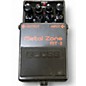 Used BOSS MT2 Metal Zone Distortion Effect Pedal