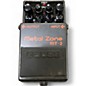 Used BOSS MT2 Metal Zone Distortion Effect Pedal