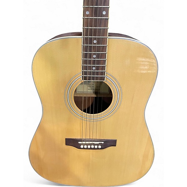 Used Douglas signus Natural Acoustic Guitar