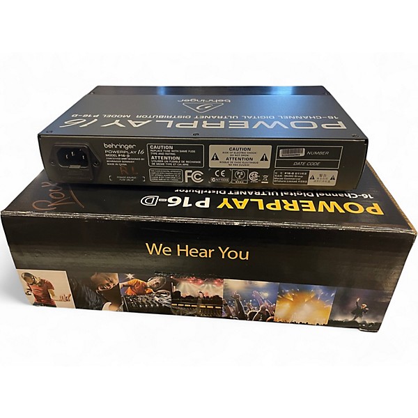 Used Behringer P16D 16-Channel Headphone Amp