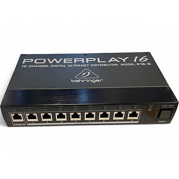 Used Behringer P16D 16-Channel Headphone Amp