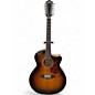 Used Guild F2512CE DELUXE 2 Color Sunburst 12 String Acoustic Electric Guitar thumbnail
