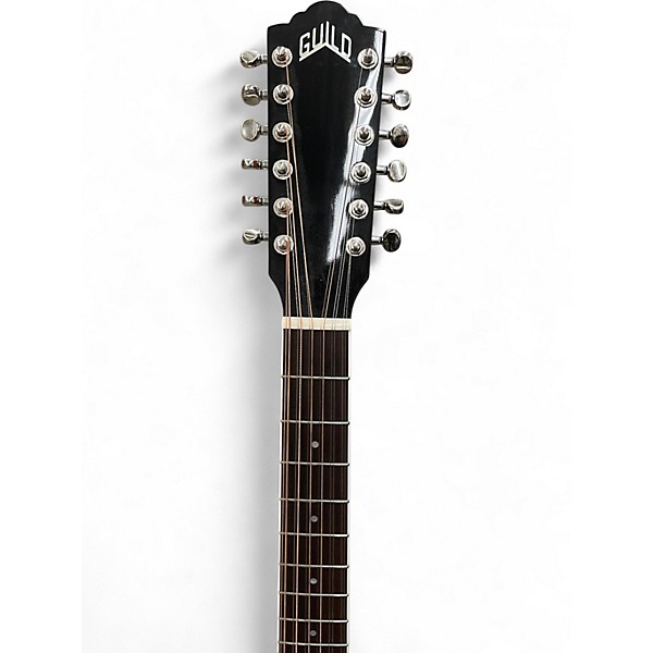 Used Guild F2512CE DELUXE 2 Color Sunburst 12 String Acoustic Electric Guitar