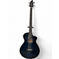 Used Breedlove PURSUIT EX S CONCERT TW BASS CE Trans Blue Acoustic Bass Guitar thumbnail