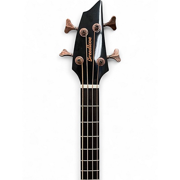 Used Breedlove PURSUIT EX S CONCERT TW BASS CE Trans Blue Acoustic Bass Guitar