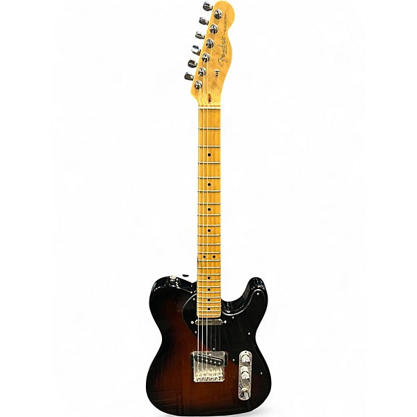 Used Fender AMERICAN MAHOGANY TELECASTER 2 Tone Sunburst Solid Body Electric Guitar