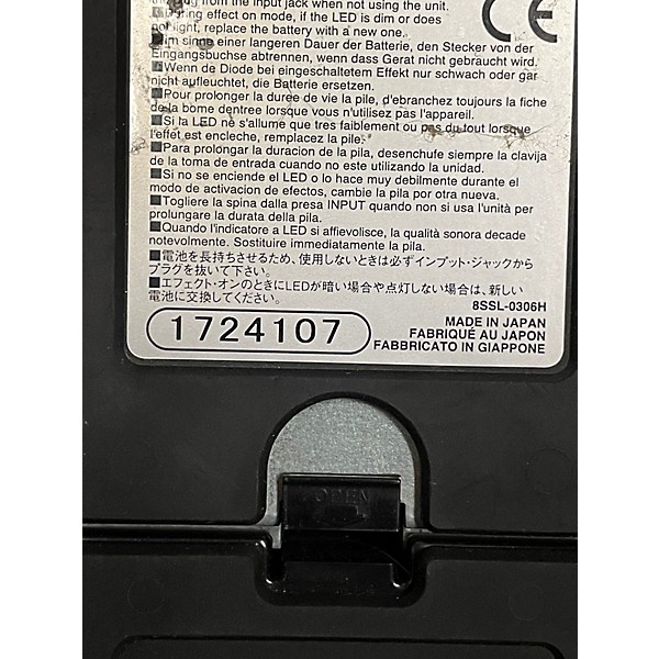 Vintage 1990s Ibanez TS9 Tube Screamer Distortion Effect Pedal