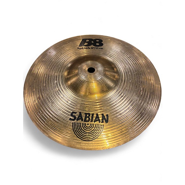 Used SABIAN 10in B8 Splash Cymbal