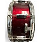 Used Pearl 6X14 Forum Series Snare Candy Apple Red Drum