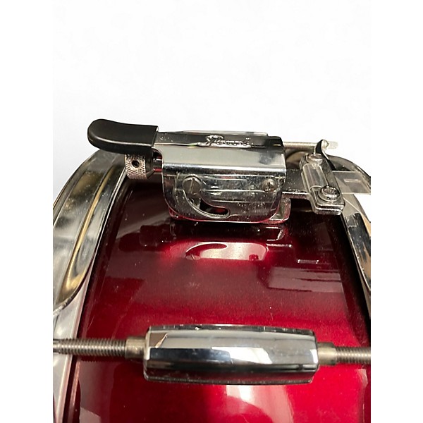 Used Pearl 6X14 Forum Series Snare Candy Apple Red Drum