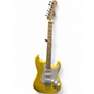Used Squier Sonic Stratocaster Grafitti Yellow Solid Body Electric Guitar thumbnail