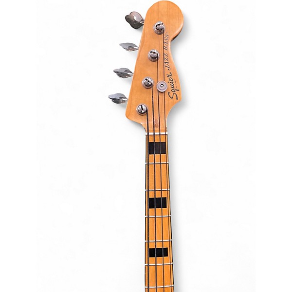 Used Squier Classic Vibe 70s Jazz Bass Natural Electric Bass Guitar