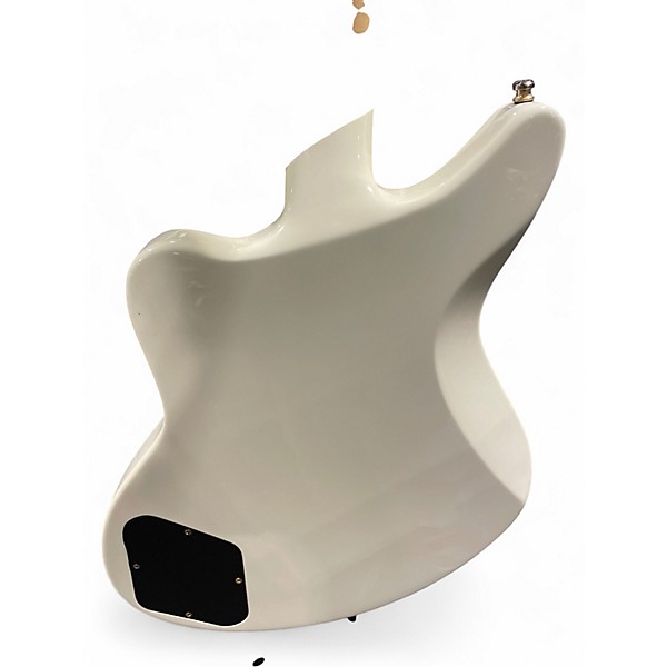 Used D'Angelico Bedford Deluxe Antique White Solid Body Electric Guitar