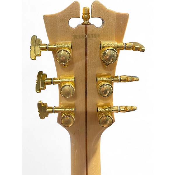 Used D'Angelico Bedford Deluxe Antique White Solid Body Electric Guitar